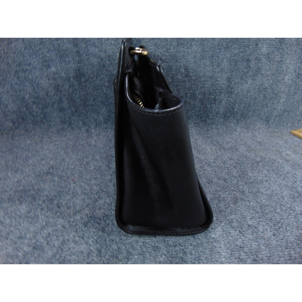 Michael Kors Selma Satchel Black Saffiano Leather Handbag AV-1309 Flaws - Picture 9 of 16